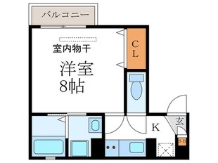 アースフィールド大津の物件間取画像